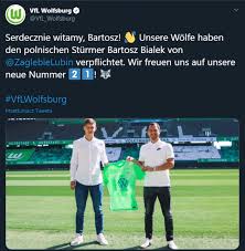 €3.00m* nov 11, 2001 in brzeg, poland. Bartosz Bialek W Vfl Wolfsburg Footroll