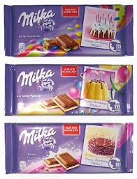 Wenn erlesene haselnussstückchen sich mit bester alpenmilchschokolade verbinden, dann ist das ergebnis die leckere milka haselnuss schokolade in der 100g tafel. Milka Happy Birthday Tafeln