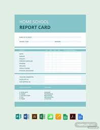 Free Home School Report Card Template Word Doc Excel Apple Mac Apple Mac Pages Apple Numbers Publisher Illustrator In 2020 School Report Card Report Card Template Report Card
