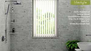 Bathroom window waterproof shutters for shower window. 100 Waterproof Made To Measure Vertical Blinds Youtube