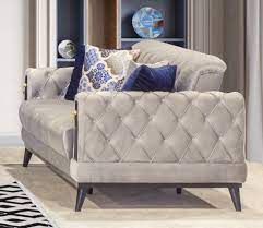 Contemporary living room furniture meets your style. Casa Padrino Chesterfield Sofa Bed Gray Black Gold 222 X 90 X H 80 Cm Modern Living Room Sofa Chesterfield Furniture Living Room Furniture