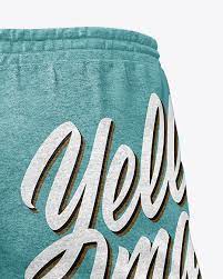 Download Melange Men S Shorts Mockup In Apparel Mockups On Yellow Images Object Mockups