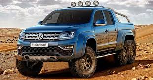 We Wouldn T Be Surprised If Some Tuner Made A Vw Amarok 6x6 Carscoops Vw Amarok Volkswagen Vw Amarok V6