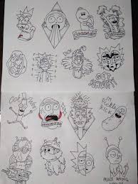 Those who aren't familiar with rick and morty may wonder what this tattoo is all about, but other fans who see it will instantly recognize and appreciate it. Rick And Morty Tattoo Special By Poison Apple Studios Facebook