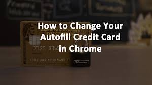 In this article we will show you how to view, edit and clear google chrome autofill settings. How To Change Your Chrome Autofill Credit Card Askcybersecurity Com