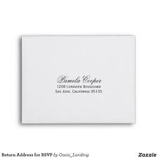Return Address For Rsvp Envelope Zazzle Com Rsvp Custom Printed Envelopes Printed Envelopes