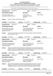 5 results found for sandy wiltshire in 19 cities. Wiltshire Council Weekly List Of Planning Applications