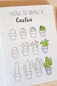 You can edit any of drawings via our online image editor before downloading. 25 Best Succulent Cactus Doodle Ideas For Bujo Addicts Crazy Laura
