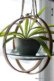 Boho Plant Hanger Diy From Thrift Store Finds Metal Plant Hangers Plant Hanger Diy Hanging Planter