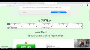 Use this game to learn and improve how you read a standard english ruler (also called as an inch ruler, customary ruler, imperial ruler). Ruler Game High Score Youtube