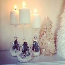 I painted a cute ginger face on. Wine Glass Holiday Dioramas Popsugar Smart Living