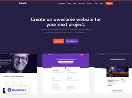 Starting off our list of premium coaching website template, dotlife is a premium wordpress theme that certainly makes it on top. Coach Coaching Courses Bootstrap Theme Bootstrap Themes