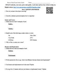 Physics Final Exam Study Guide Review Worksheet Exam Study Study Guide Persuasive Writing Prompts