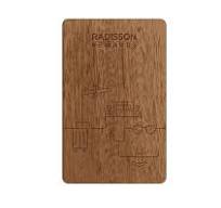 Wooden Key Cards - PrintPlast