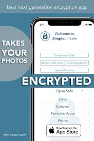 Take Encrypted Photos Simpleumsafe With File Manager For Ios Simpleumsafe Encryption App General Data Protection Regulation