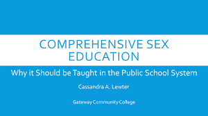 Comprehensive sex education - ppt video online download