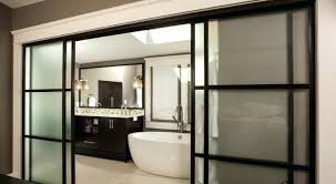 A frosted glass is a super addition for your modern home decor and specially right for use within the interior. 22 Ravishing Bathroom Door Ideas You Should Try