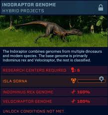 In this game, trex looks at least 3 times bigger, 7~9 times heavier than. Indoraptor Genome Required I Rex Genome 100 And Velociraptor Genome 100 Jurassicworldevo