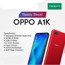 Oppo A1k Now available Dual Sim, 3G, 4G ...