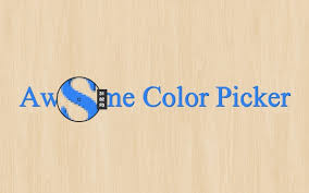La plupart des gens qui travaillent avec color picker est concepteur de sites web, de le considérer étant outil utile et important pour les concepteurs web. Awesome Color Picker Chrome Extension Plugin Addon Download For Google Chrome Browser