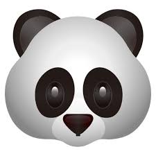 Black And White Panda Background Panda Face Emoji Panda Emoji Emoji Emoji Tattoo