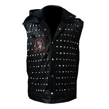 watch dogs 2 dedsec wrench faux leather vest