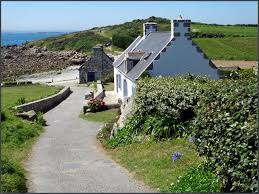 ile de batz sentier cotier ile de batz bretagne paysage bretagne france