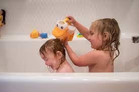 Babies can be given a sponge bath till the time the umbilical cord falls off and the area is healed, which can take up to 14 days post birth. How To Make Kids Bath Time Easier Popsugar Family
