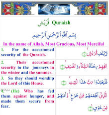 Declaim, give a formal speech; Surah Quraish Benefits Meaning In English Ø³ÙˆØ±Ø© Ù‚Ø±ÙŠØ´ Quran Sheikh