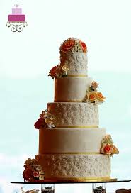 Speaking of netflix and reality television, have you seen marriage or mortgage? 5 Tier Wedding Cake In Pretty Autumn Colors Decorated Treats