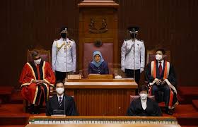 The event is associated with ceremony and protocol. In Full President Halimah Yacob S Address To The 14th Parliament Of Singapore The Independent News