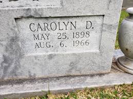 Please be sure you enter your email correctly so that we will be able to respon to you. Carolyn Mae Darling Kirby 1898 1966 Find A Grave Memorial