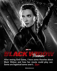 Endgame, and there's really nothing that the black widow movie can do to change that. Black Widow Movie Source On Instagram Here Are Some Movie Theories I Came Up With Post End Game Which Black Widow Movie Black Widow Marvel Black Widow