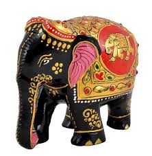 Indian Bohemia Hand Painted Beautiful Elephant Statue Home Etsy In 2020 Elephant Statue Elephant Statue Decor Elephant Decor