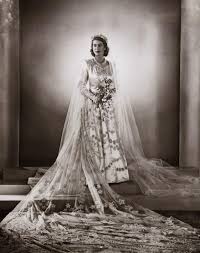 Princess Elizabeth Wedding Portrait 1947 Royal Wedding Dress Royal Weddings Royal Wedding Gowns