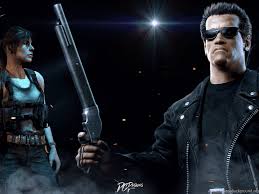 Judgement day the second film, made the most money, grossing over $204 million in the united states. Arnold Schwarzenegger Fate Stay Night Sarah Connor Terminator 2 Judgment Day Terminator Heroes Poster Computer Wallpaper Png Pngwing