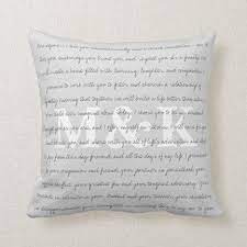 Custom Wedding Vow Keepsake Throw Pillow Zazzle Com Wedding Vows Custom Wedding Wedding Pillows