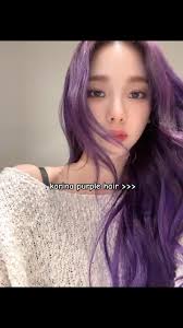 Karina Hair Purple