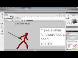 Plz ignore it anyway i hope this. Adobe Flash Tutorial How To Animate Stickman With Sword Youtube
