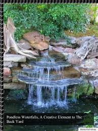 How Do I Install A Back Yard Waterfall Waterfall Landscaping Waterfalls Backyard Waterfall Landscaping Outdoor Waterfalls