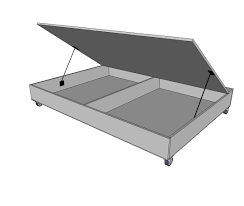 Explore our range of beds & bed bases in a variety of sizes and styles. Lift Storage Bed Trundle Converts To Sofa For Tiny House Use Diy Storage Bed Lift Storage Bed Storage Bed