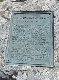 Edna St Vincent Millay S Poem Written About The View From Mount Battie In Camden Edna St Vincent Millay Writing Poetry Great Woman Quotes