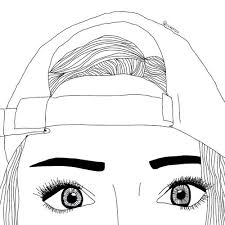 Pinterest Donutlookatme Tumblr Drawings Art Tumblr Outline