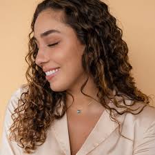 Teardrop Birthstone Necklace by Caitlyn Minimalist • Dainty Custom Gemstone  Pendant Necklace • Personalized Gifts for Mom • NR117