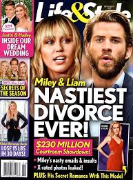 This might be the last time you'll see me for awhile. this was a very unusual and purposeful statement that he made. Tabloid Toc Life Style September 9