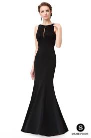 Simple Black Sleeveless Long Mermaid Evening Dress Long Black Dress Formal Evening Party Dress Evening Dresses Long