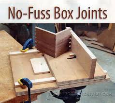Finger Joint Jig Plans Woodworking Joints Box Joint Jig Box Joints