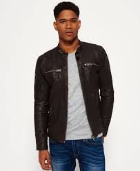 Superdry Real Hero Biker Jacket Leather Jacket Style Leather Jacket Men Style Leather Jacket Men