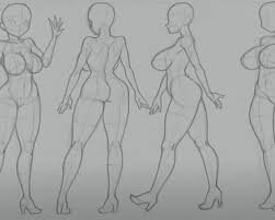 So lets take a closer look at the anatomy of anime bodies. How To Draw Girl Anime Body Archives How To Draw Step By Step