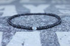 Aquamarine Bracelet Mens Beaded Bracelet Gemstone Bracelet Mens Gift Gift For Men Gift For Him Couples Bracelet Mens Bracelet